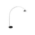 Privatefloor - lampadaire avec base en marbre - lampe de salon - bouw noir