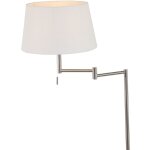 Steinhauer - mexlite - lampadaire - bella - acier - m�tal tissu - lampe de