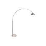 Lampadaire avec base en marbre - lampe de salon - bouw blanc Lampadaire avec base en marbre - lampe de salon - bouw blanc