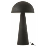 Lampadaire design  champignon  95cm noir mat