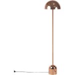Lampadaire design lampe sur pied en m�tal cuivr� e27 max 60w �clairage parfait pour chambre ou salon ...
