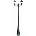 Lampadaire extrieur double vert 215 cm luminaire dcoration