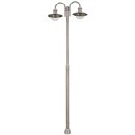 Lampadaire extrieur  intensit variable 'damion' en inox