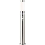 Lampe bole lampadaire extérieur détecteur de mouvement acier inoxydable 1x a60, e27, 60w, adapté aux ... Lampe bole lampadaire extérieur détecteur de mouvement acier inoxydable 1x a60, e27, 60w, adapté aux ...