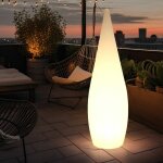 Lampadaire led ext�rieur lampe de jardin sur pied lampe de terrasse avec pointe de terre pour fixation, ...