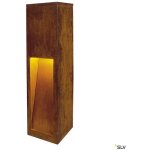 Lampadaire ext�rieur slv 229410 rust slot 50 ampoule � �conomie d'�nergie e27 11 w fer (rouill�) s42831 ...