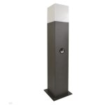 Lampadaire de jardin new york e27 ip44 44 cm avec d�tecteur de mouvement 307330 goldlux