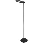 Lampadaire lampe de lecture lampe d'appoint led flexo lampe de salon dimmable noir