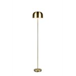 Lampadaire lampe de salon led touchdimmer batterie usb laiton h 147cm
