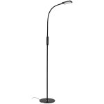 Lampadaire led briloner leuchten office remote, 8 w, 700 lm, ip20, noir, mtal - plastique, intensit ...