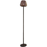 Lampadaire nomade midy beige poly rotin
