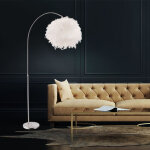 Lampadaire ressort boule d'�clairage p�dale lampe r�glable en hauteur en kit avec ampoules led incluses ...