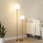 Kosilum - lampadaire scandinave double �clairage - ciarella