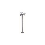 Ribimex - lampadaire solaire timeo hauteur 199 cm 3 lampes avec tlcommande