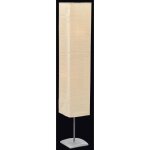 Lampadaire avec support en acier 135 cm beige