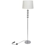 Lampadaire avec support haut dcoration  4 boules blanc