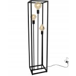 Lampadaire sur pied moderne m�tal noir