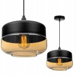 Lampadaire suspendu, plafonnier en verre, abat - jour led
