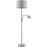 Lampadaire tissu 'colima' en métal pour salon & salle à manger Lampadaire tissu 'colima' en métal pour salon & salle à manger