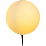 Lampadaire - toula - blanc - plastique - � 40cm - e27 - - globo
