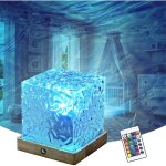 Lampe aurore bor�ale 16 couleurs 30 modes ? projecteur cube lumineux ? ambiance chambre ? moteur silencieux ...