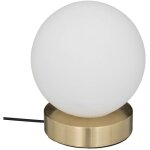 Atmosphera - lampe boule dris blanc h16cm cr�ateur d'int�rieur