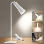 Lampe de bureau daylight, [3 en 1] lampe de bureau led luminosit 3 niveaux rglable et contrle tactile, ...