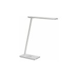 Lampe de bureau led intgre bari aluminor 13, 7 w - chargeur qi