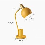 Lampe de bureau led � intensit� variable en m�tal pour salon, chambre � coucher, d�coration d'int�rieur, ...