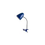 Lampe de bureau � pince gaeta e27 bleue