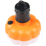 Lampe de camping led portative ext�rieure en forme de citrouille (orange)
