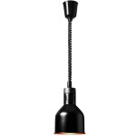Lampe chauffante - matt black - 17 x 17 x 28, 5 cm - royal catering - steel - hauteur réglable Lampe chauffante - matt black - 17 x 17 x 28, 5 cm - royal catering - steel - hauteur réglable