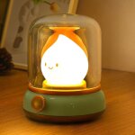 Lampe de chevet, veilleuse enfant pour chambre salon, led lampe de chevet dimmable avec mode chaud et ...
