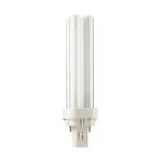Lampe compact fluorescent 2pin g24q - 1 13w warm light plc1382