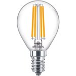 Corepro led lustre e14 boule filament claire 6. 5w 806lm - - philips