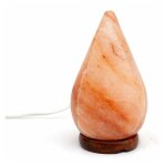 Lampe cristal de sel goutte polie