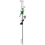 Lampe de dcoration solaire d'extrieur  led pour lit de jardin solaire, mini - vase, lampe de dcoration ...