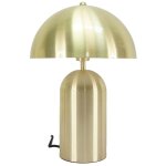 Lampe d�me atomic m�tal hauteur 34cm