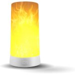 Lampe effet flamme, lampes led effet flamme avec t�l�commande, rechargeables usb, lumi�res bougie led ...
