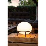 Lampe d'ext�rieur 230v, design soblre et �pur�, diam�tre 30cm, ampoule e27 max. 23w (non fournie)