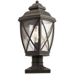 Elstead - lampe d'extrieur, lampe de jardin, clairage de chemin, lampadaire, lanterne h 49, 7 cm, bronze ...