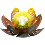 Lampes d'ext�rieur de jardin lumi�re solaire d�corative led lumi�re solaire en forme de fleur de lotus, ...