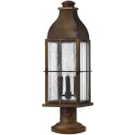 Lampe d'ext�rieur, lampadaire, lanterne sur pied, �clairage de chemin, lampe de jardin, laiton, 63 cm ...