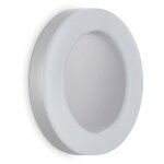 Lampe d'extrieur led telefunken rixi, platine led, 4000k blanc neutre, 12 w, argent, ip44,  32 x 5 ...