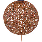 Lampe d'extérieur solaire à led prise de boule projecteur rouille chemin de jardin lit décor en osier ... Lampe d'extérieur solaire à led prise de boule projecteur rouille chemin de jardin lit décor en osier ...