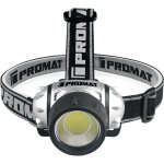 Lampe frontale  led pour piles 3 x aaa micro dure d'clair. 10h porte d'clair. 30m ipx4 abs - botier ...