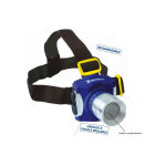 Lampe frontale led rechargeable 77lm batterie lithium ni - mh r 230 ip43 michelin int - m40l444. 8v 500mah ...