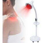 Lampe infrarouge 0 - 115? - temp�rature r�glable - lampe chauffante avec roues - lampe infrarouge 275w ...