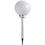 Lampe de jardin solaire � led �clairage de terrasse � l'ext�rieur de la lumi�re de boule de piquet de ...