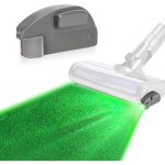 Lampe led d'affichage de la poussi�re pour aspirateur compatible, r�v�le la poussi�re microscopique et ...
